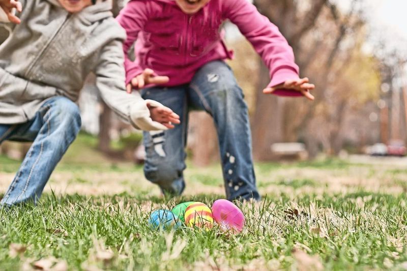 Annual egg hunt at Ida Sue School another success
