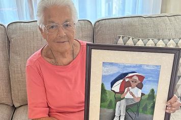 At 98, Dover woman finds joy and purpose through painting