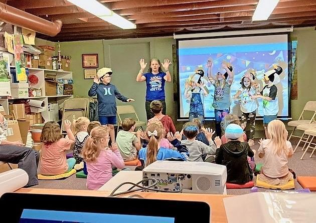 Author makes library visits  to Southeast second-graders