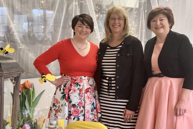 Auxiliary prepares for Tea in the Garden fundraiser