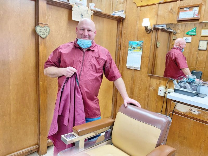 Barbershop is likely county’s oldest local business