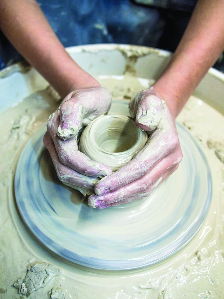 Ceramic open studio offered