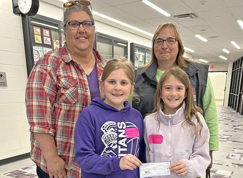 Triway elementary students support Bug Zoo