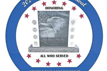 Festival plate honors area veterans