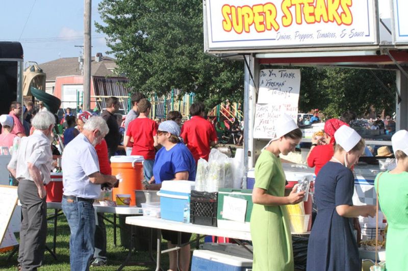 Fireman’s Festival is a cool time on a hot summer day