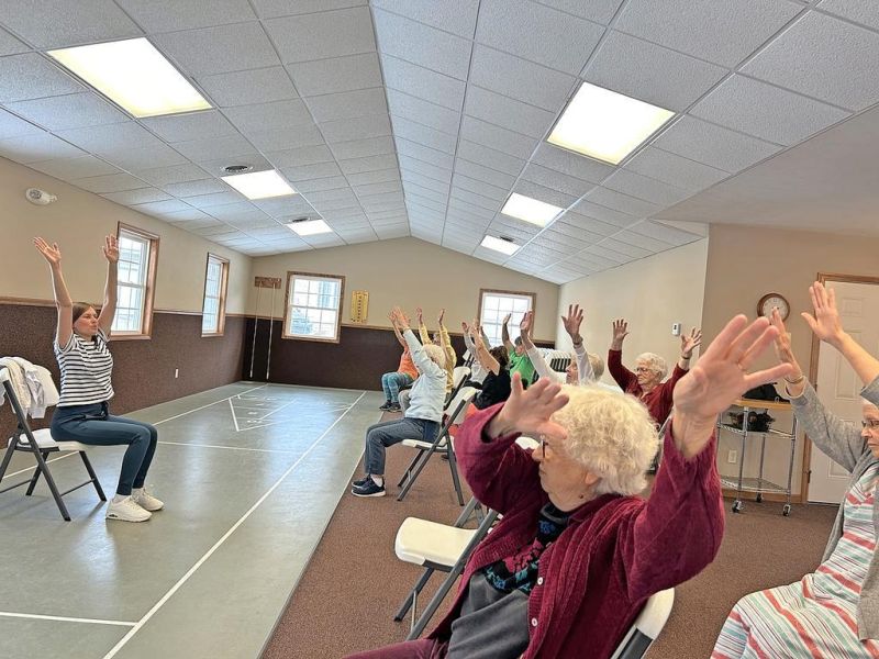 Heritage Green class offers fitness, fellowship