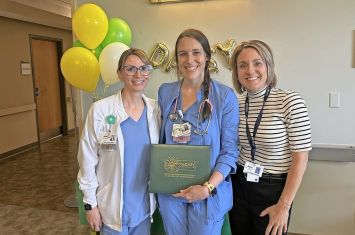 Hershberger’s faith leads to receiving the Daisy Award