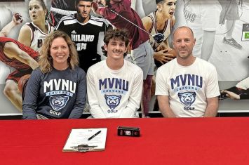Hiland golfer Bille taking his smooth swing to MVNU