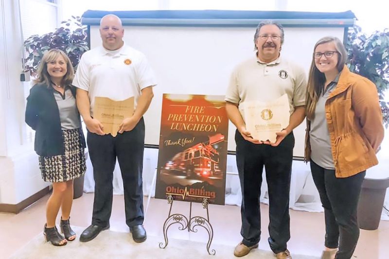 Local fire departments recognized during first fire prevention luncheon