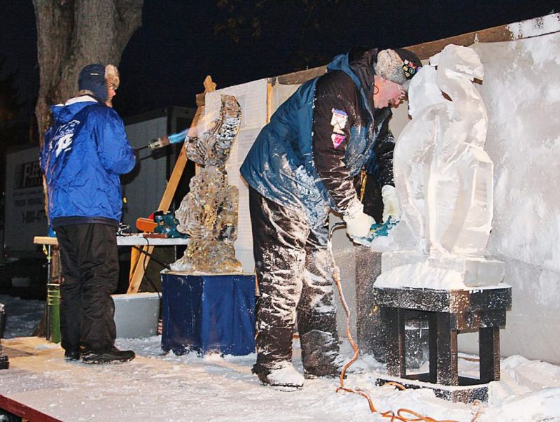 Mohican Ice Festival is a cool winter wonderland