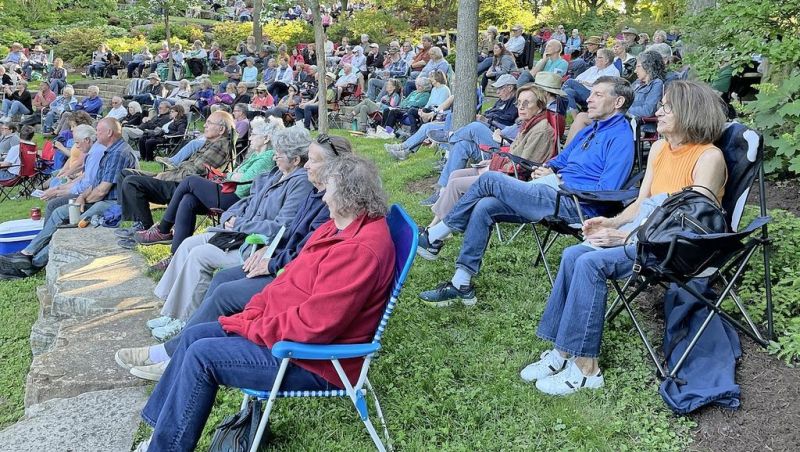 Music at the Arboretum concert series starting
