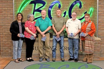 BCC recognizes employee milestones for school year
