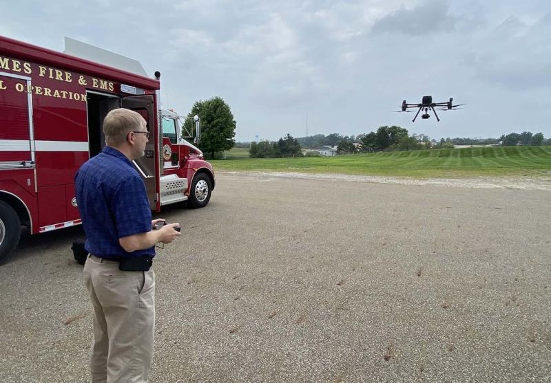 Drone another tool in the EH Fire & EMS toolbox