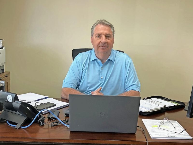 Rosenberry begins his duties as village administrator