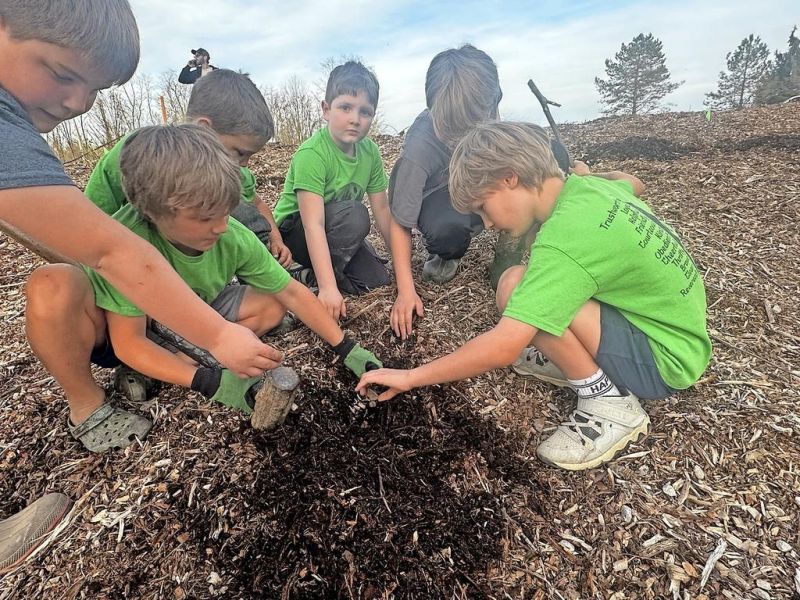 Scouts create an Earth Day  extravaganza at Legacy Point Park