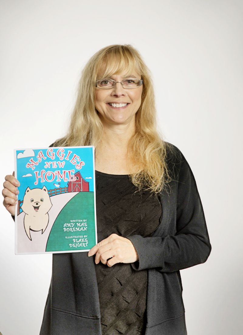Signing for 'Maggie's New Home' by local author