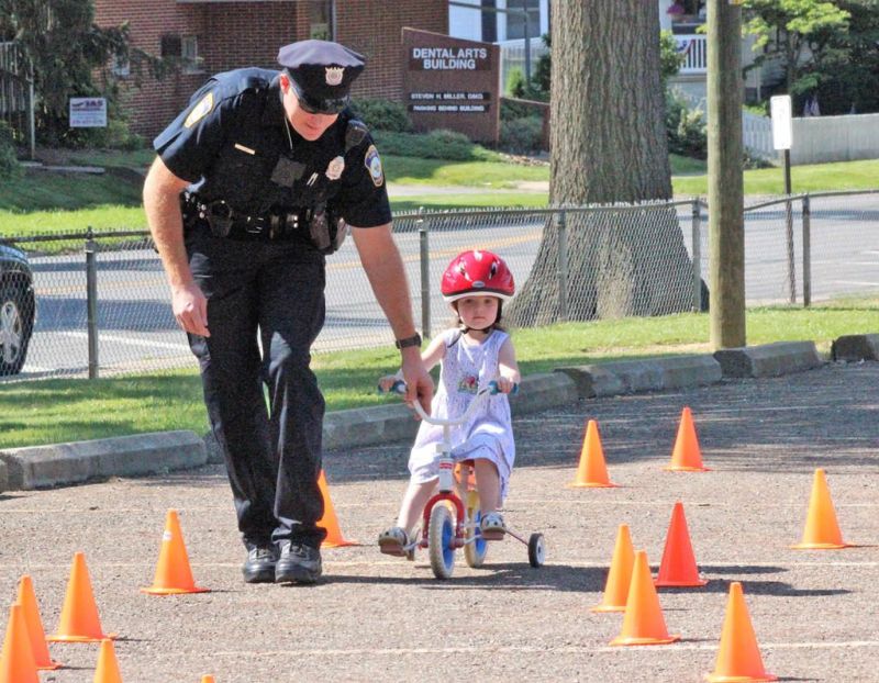 The Wooster Police Department offers K-5 bike rodeo