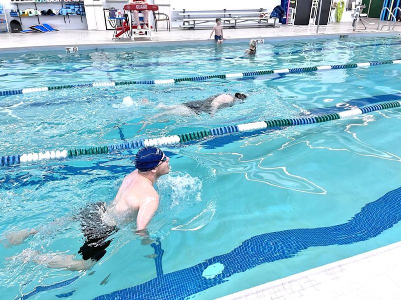 Towpath Trail YMCA adds family relay to annual Swim-a-Thon