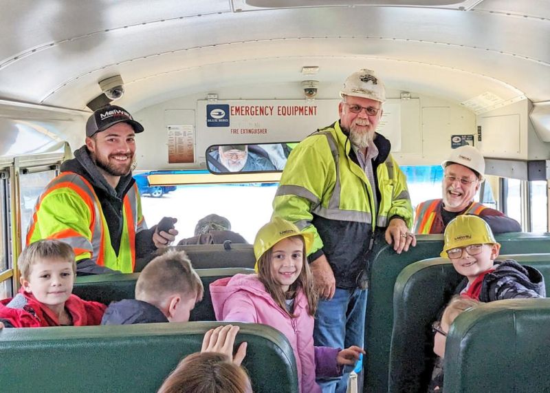 Holmesville students get tour of Melway