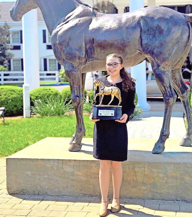 Tusky Valley High student wins speech championship