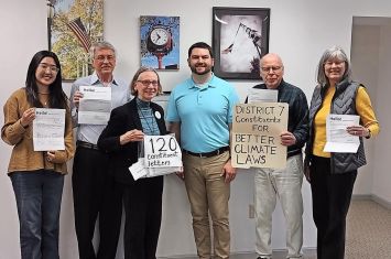Wayne Citizens’ Climate Lobby visits with congressman