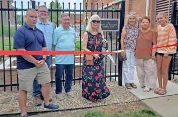 WCPL dedicates its new reading garden