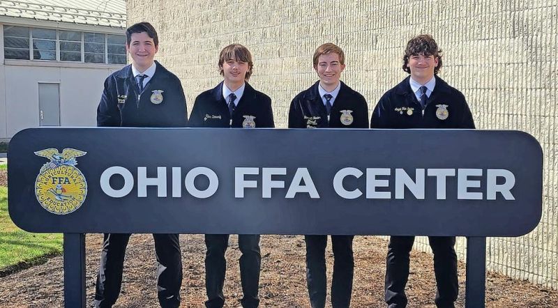 West Holmes FFA sales teams find success at state