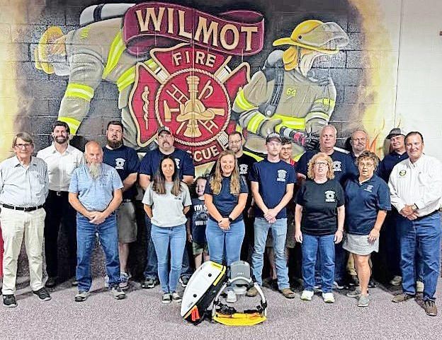 Wilmot Fire Department received a grant