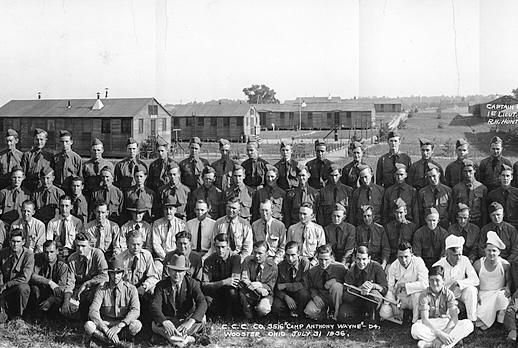 WPA, CCC put men to work during the Great Depression